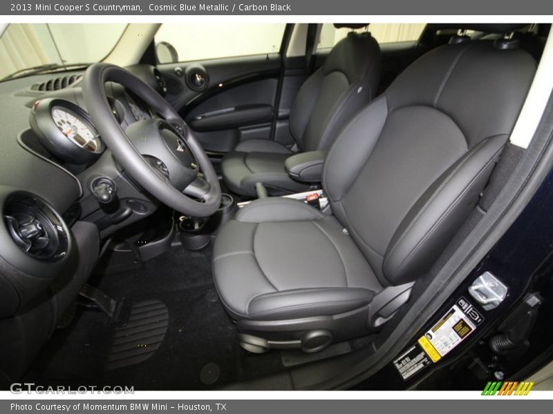 Cosmic Blue Metallic / Carbon Black 2013 Mini Cooper S Countryman