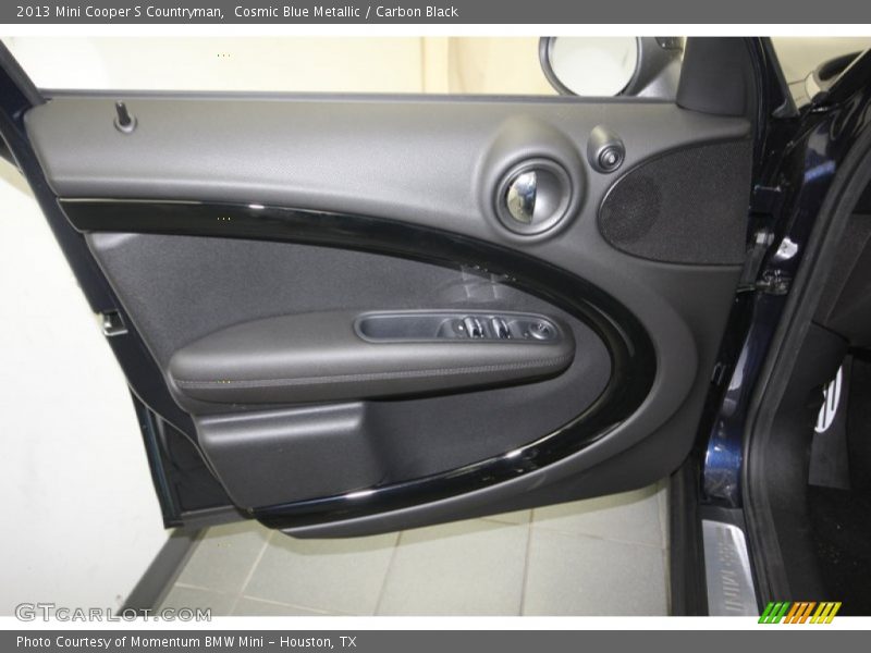Cosmic Blue Metallic / Carbon Black 2013 Mini Cooper S Countryman