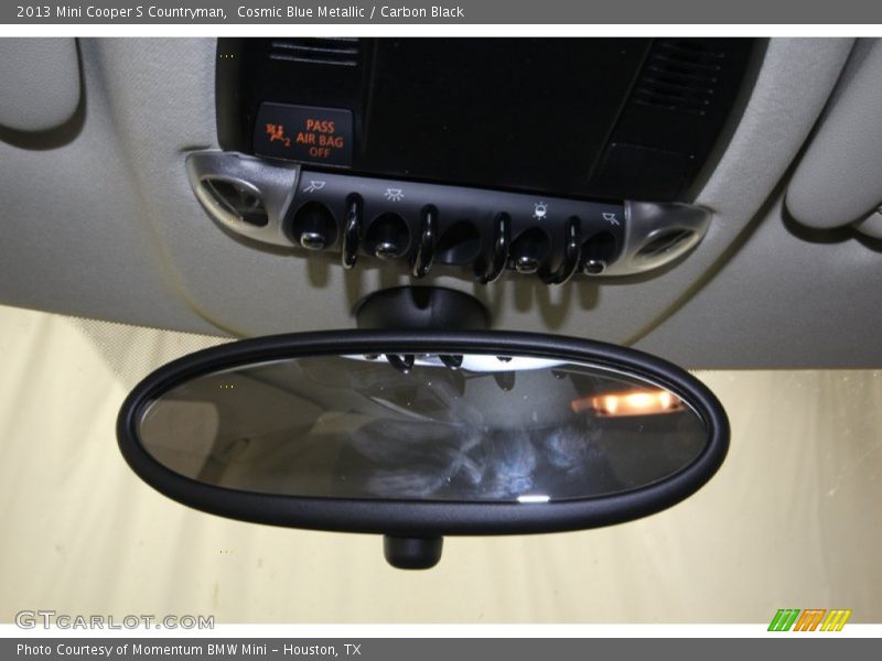 Cosmic Blue Metallic / Carbon Black 2013 Mini Cooper S Countryman