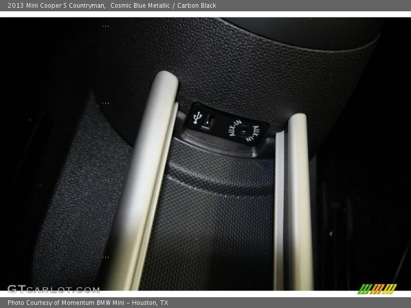 Cosmic Blue Metallic / Carbon Black 2013 Mini Cooper S Countryman