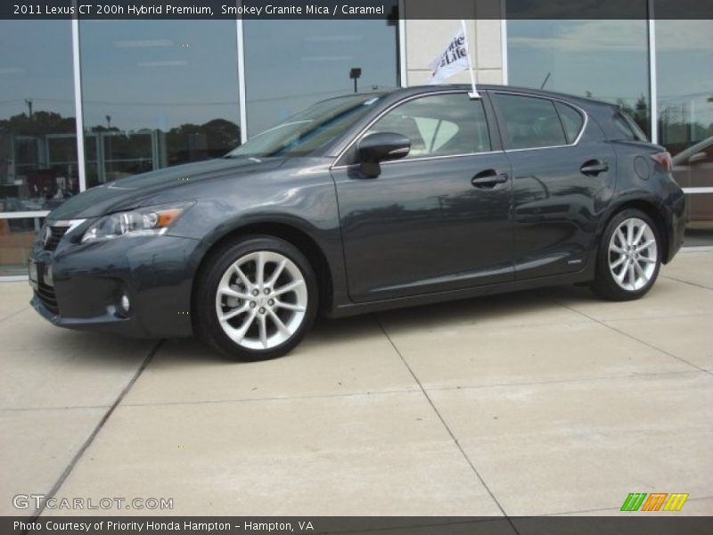Smokey Granite Mica / Caramel 2011 Lexus CT 200h Hybrid Premium