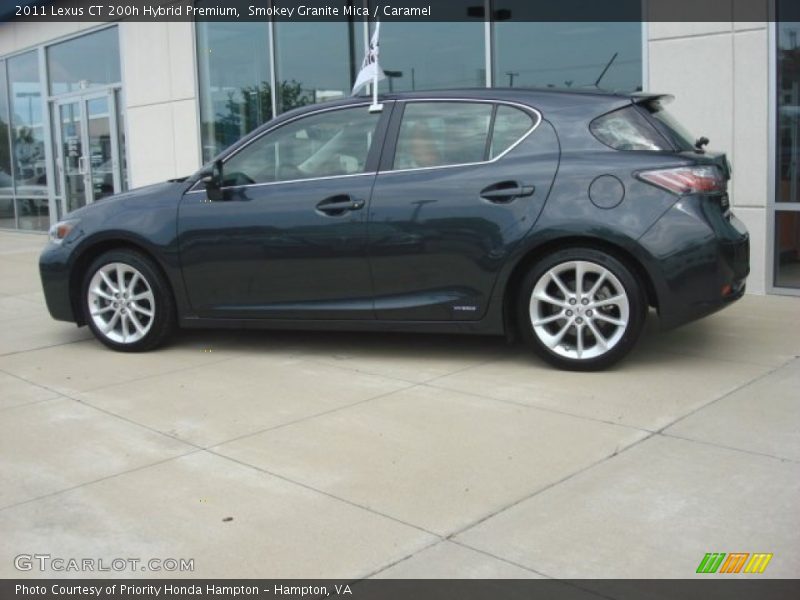 Smokey Granite Mica / Caramel 2011 Lexus CT 200h Hybrid Premium