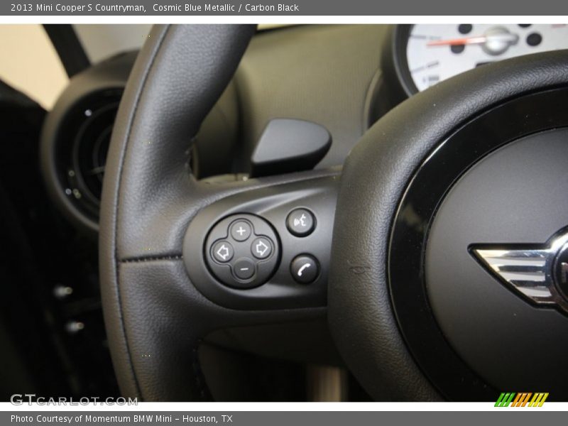 Cosmic Blue Metallic / Carbon Black 2013 Mini Cooper S Countryman