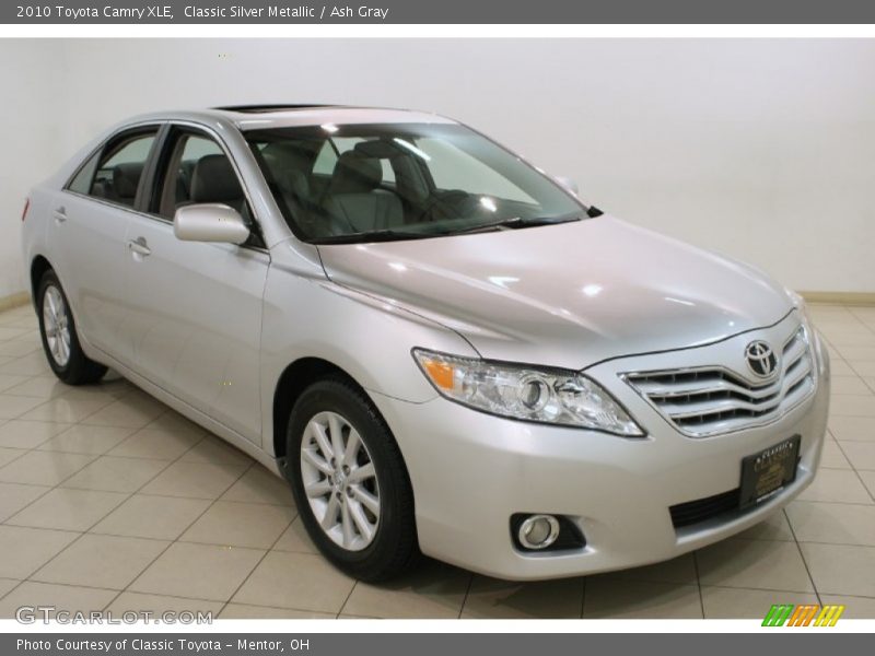 Classic Silver Metallic / Ash Gray 2010 Toyota Camry XLE