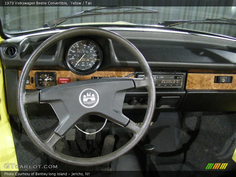 Yellow / Tan 1979 Volkswagen Beetle Convertible