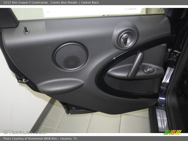 Cosmic Blue Metallic / Carbon Black 2013 Mini Cooper S Countryman