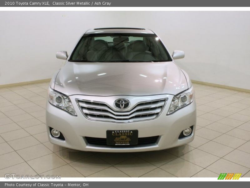 Classic Silver Metallic / Ash Gray 2010 Toyota Camry XLE