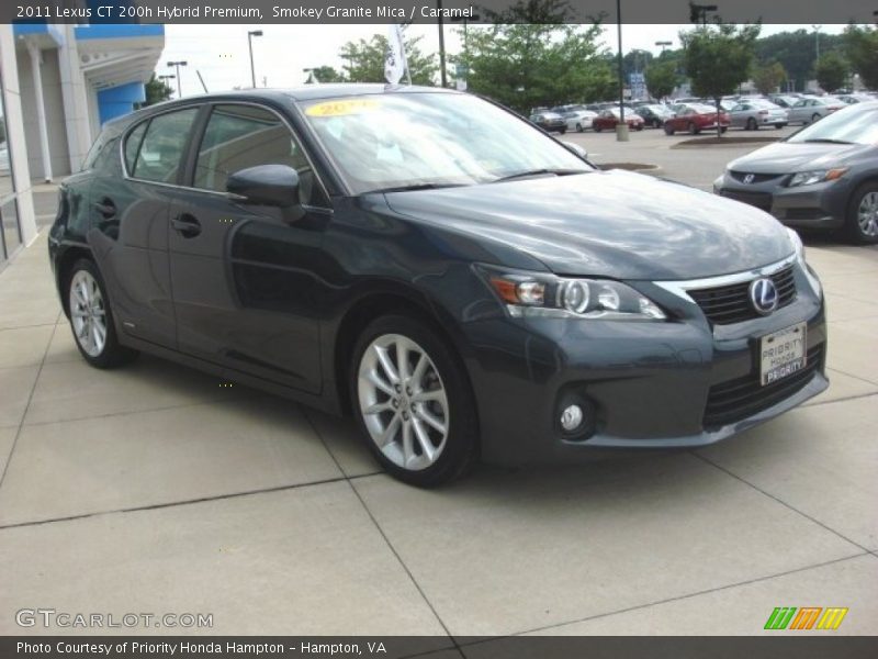 Smokey Granite Mica / Caramel 2011 Lexus CT 200h Hybrid Premium