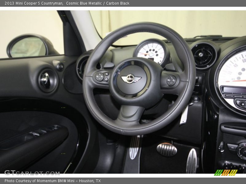 Cosmic Blue Metallic / Carbon Black 2013 Mini Cooper S Countryman