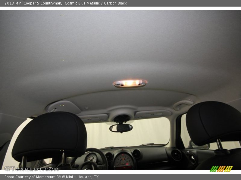 Cosmic Blue Metallic / Carbon Black 2013 Mini Cooper S Countryman