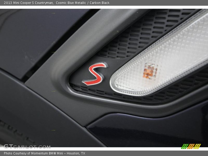 Cosmic Blue Metallic / Carbon Black 2013 Mini Cooper S Countryman