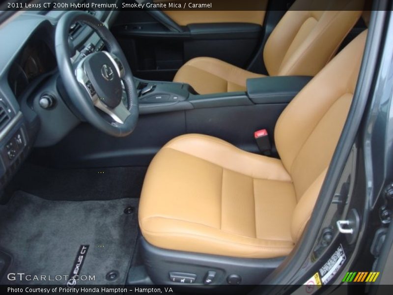 Smokey Granite Mica / Caramel 2011 Lexus CT 200h Hybrid Premium