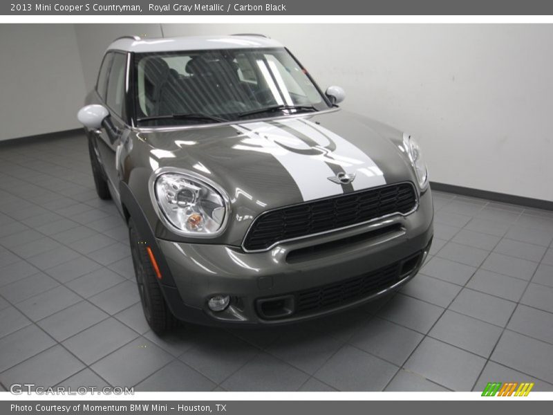 Royal Gray Metallic / Carbon Black 2013 Mini Cooper S Countryman
