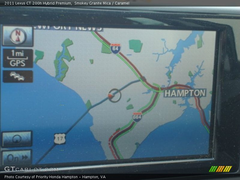 Smokey Granite Mica / Caramel 2011 Lexus CT 200h Hybrid Premium