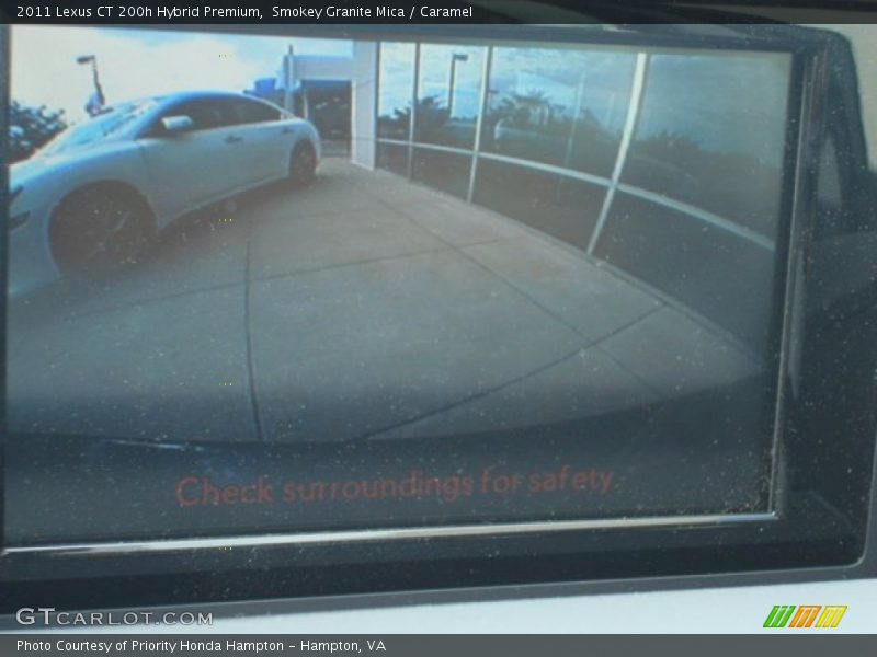 Smokey Granite Mica / Caramel 2011 Lexus CT 200h Hybrid Premium
