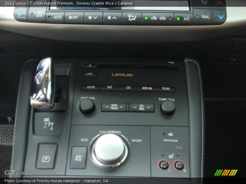 Smokey Granite Mica / Caramel 2011 Lexus CT 200h Hybrid Premium