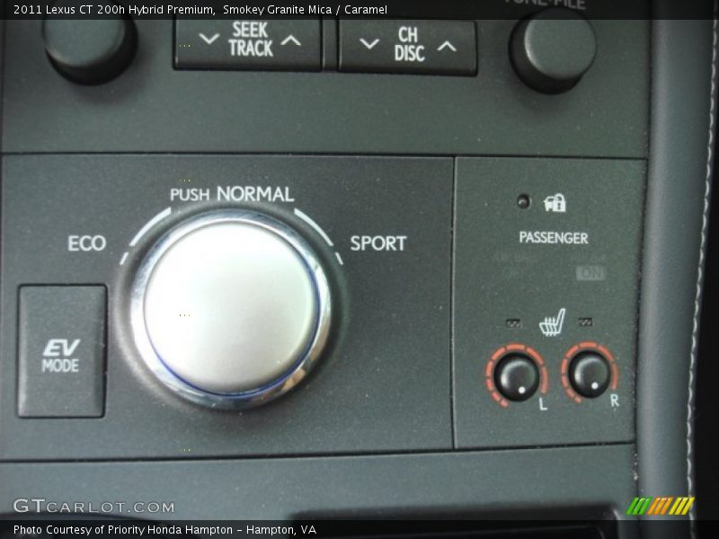 Smokey Granite Mica / Caramel 2011 Lexus CT 200h Hybrid Premium