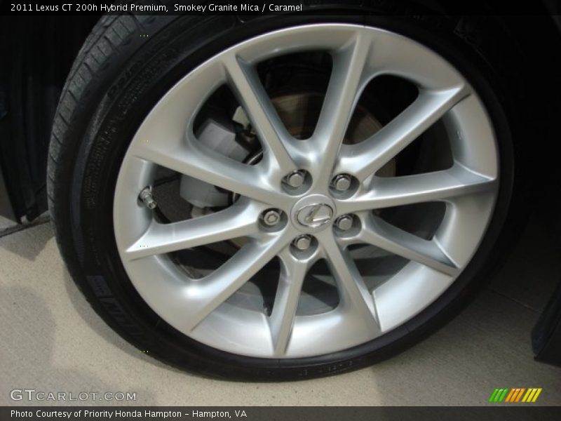 Smokey Granite Mica / Caramel 2011 Lexus CT 200h Hybrid Premium