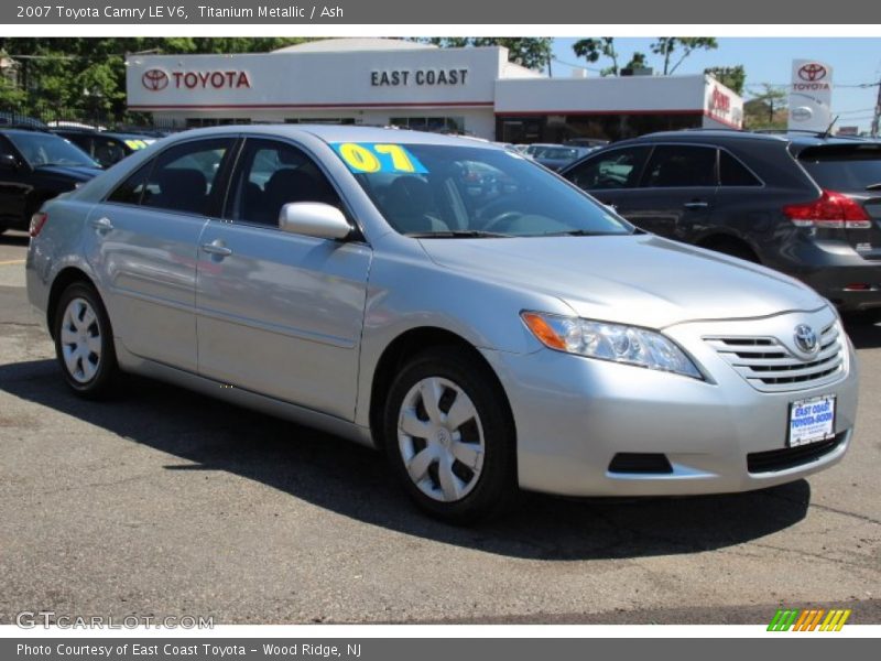 Titanium Metallic / Ash 2007 Toyota Camry LE V6