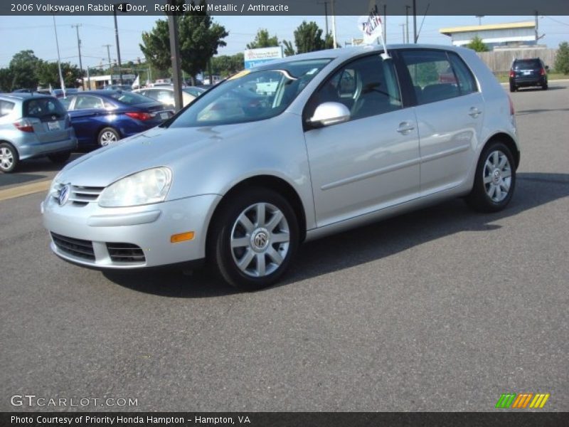 Reflex Silver Metallic / Anthracite 2006 Volkswagen Rabbit 4 Door