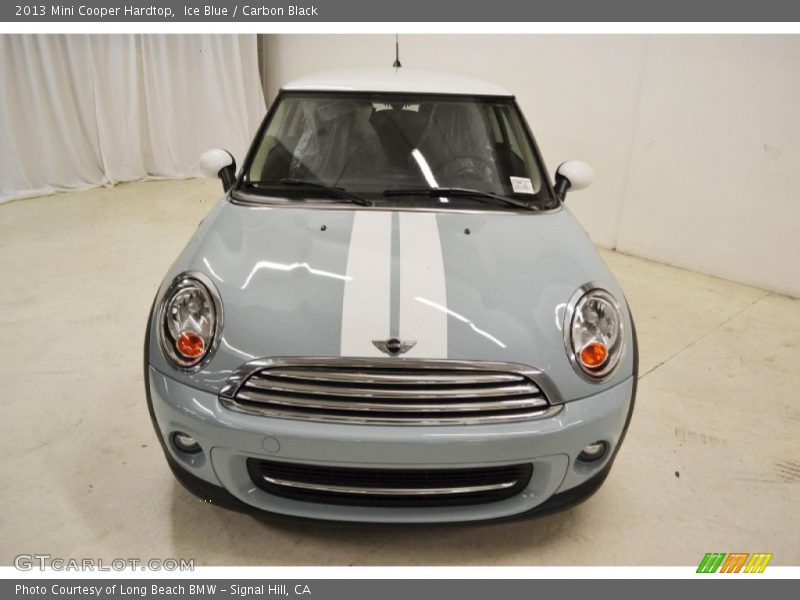 Ice Blue / Carbon Black 2013 Mini Cooper Hardtop
