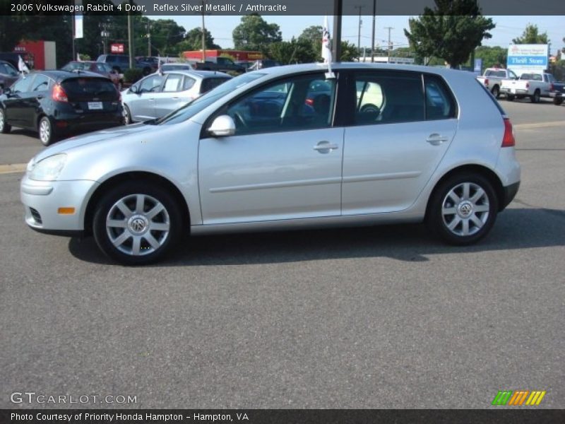 Reflex Silver Metallic / Anthracite 2006 Volkswagen Rabbit 4 Door