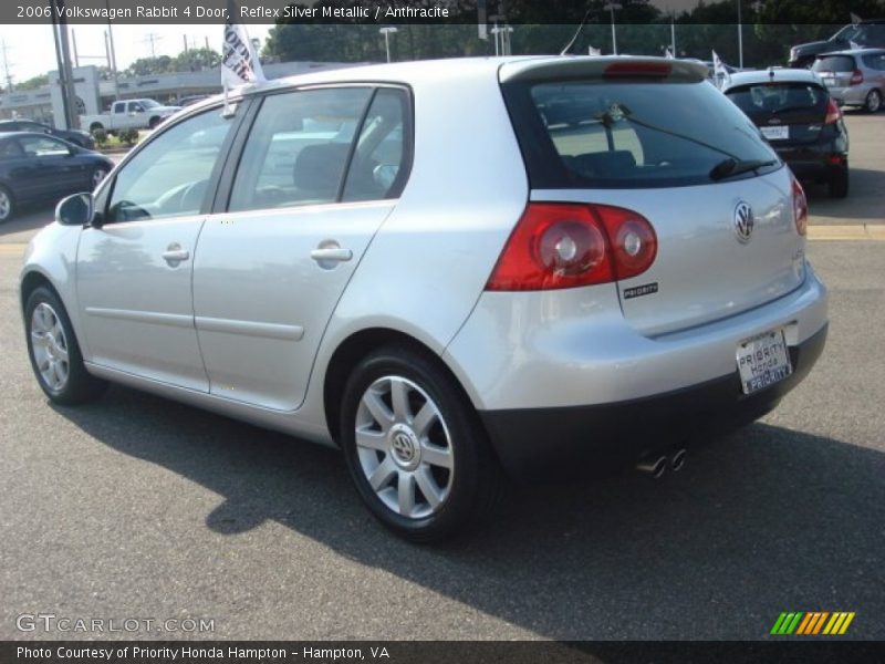 Reflex Silver Metallic / Anthracite 2006 Volkswagen Rabbit 4 Door