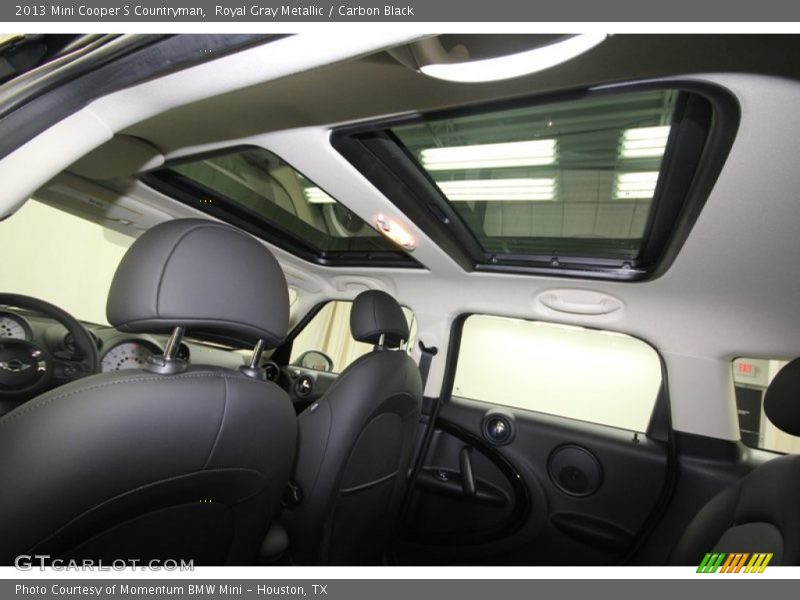Royal Gray Metallic / Carbon Black 2013 Mini Cooper S Countryman