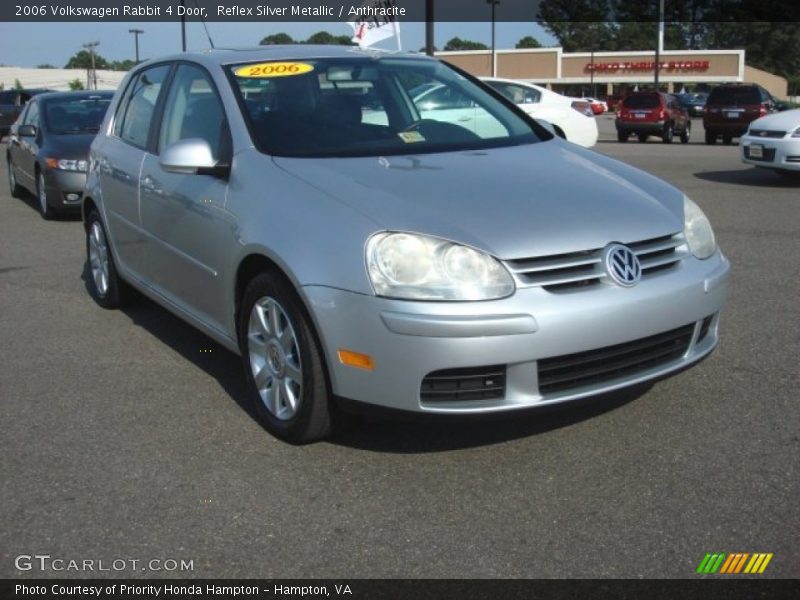 Reflex Silver Metallic / Anthracite 2006 Volkswagen Rabbit 4 Door