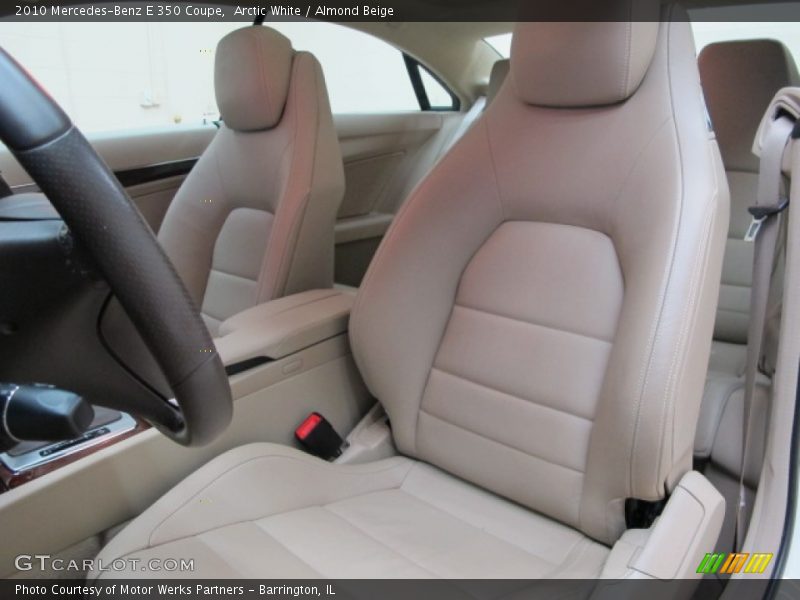 Arctic White / Almond Beige 2010 Mercedes-Benz E 350 Coupe
