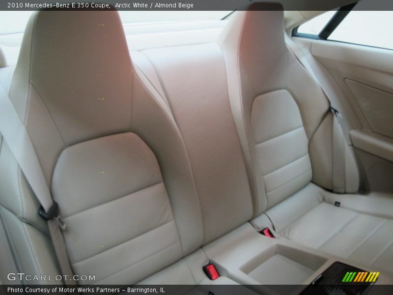 Arctic White / Almond Beige 2010 Mercedes-Benz E 350 Coupe