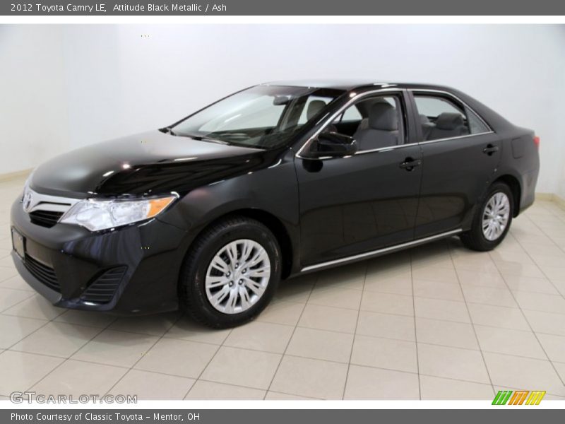 Attitude Black Metallic / Ash 2012 Toyota Camry LE