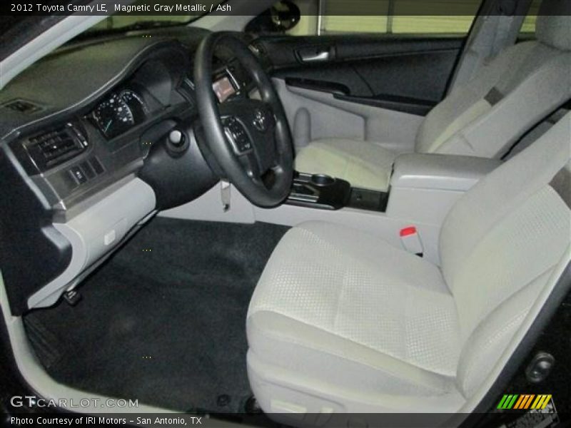 Magnetic Gray Metallic / Ash 2012 Toyota Camry LE