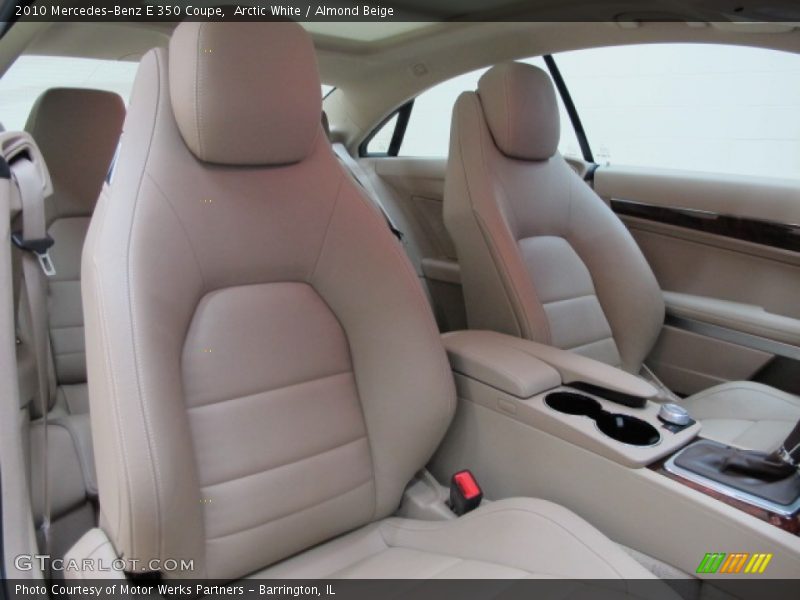 Arctic White / Almond Beige 2010 Mercedes-Benz E 350 Coupe