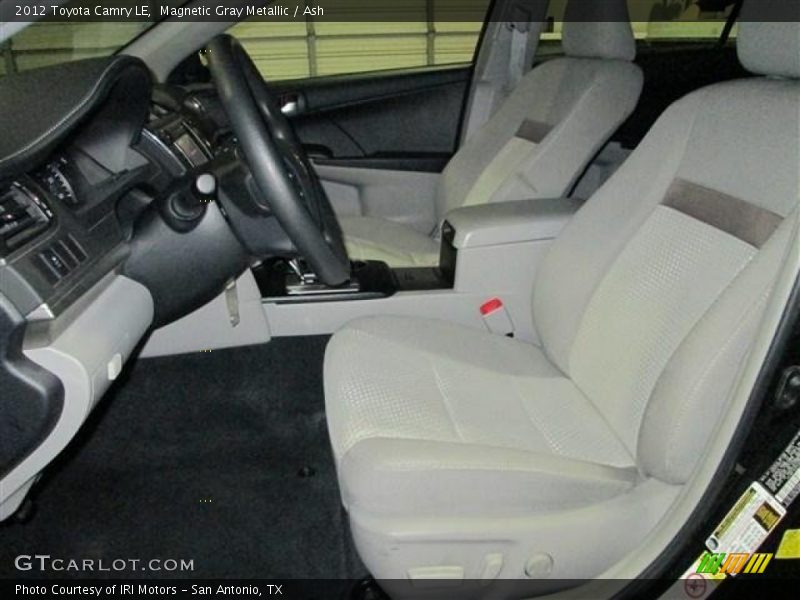 Magnetic Gray Metallic / Ash 2012 Toyota Camry LE