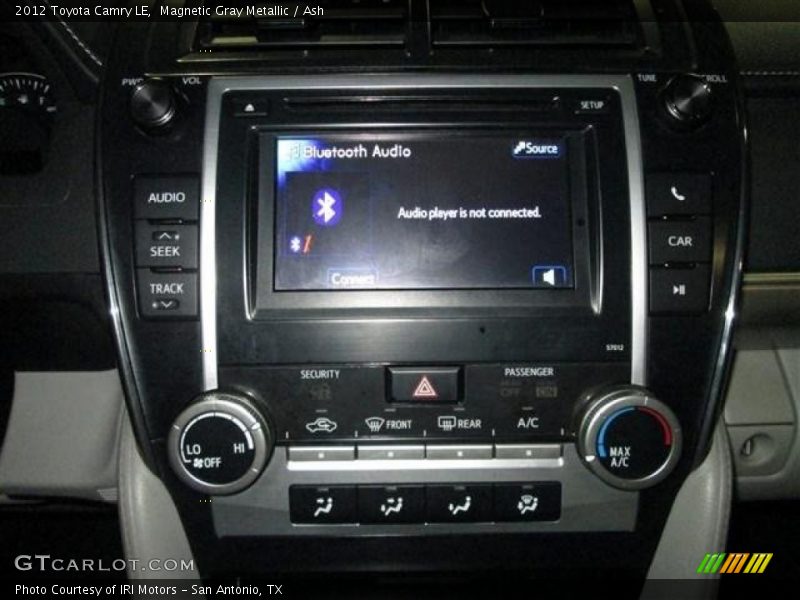 Magnetic Gray Metallic / Ash 2012 Toyota Camry LE