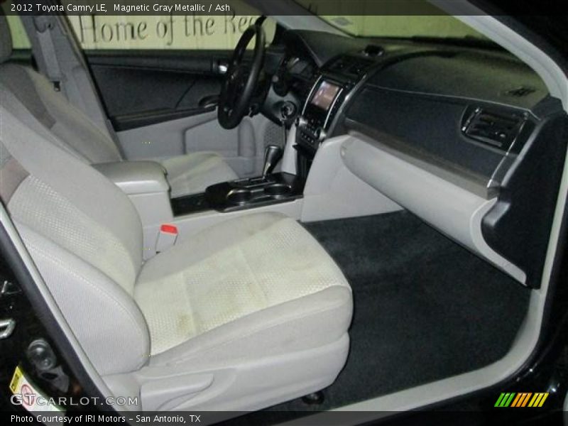 Magnetic Gray Metallic / Ash 2012 Toyota Camry LE