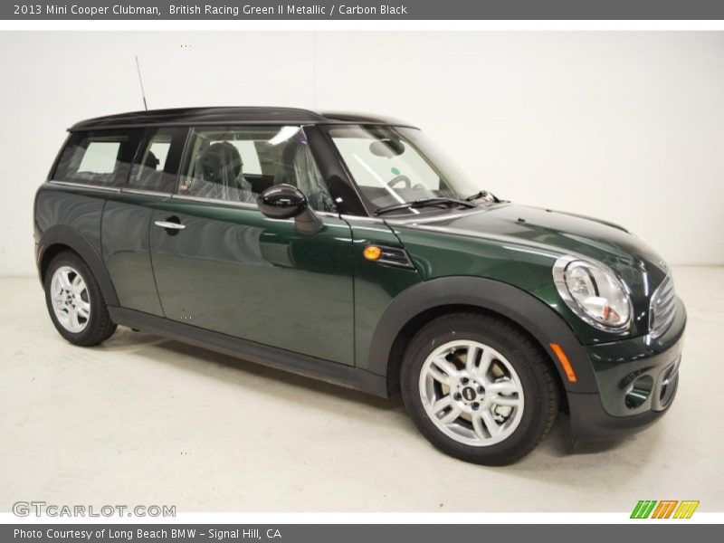 British Racing Green II Metallic / Carbon Black 2013 Mini Cooper Clubman