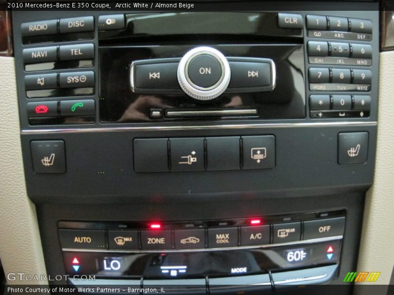 Arctic White / Almond Beige 2010 Mercedes-Benz E 350 Coupe
