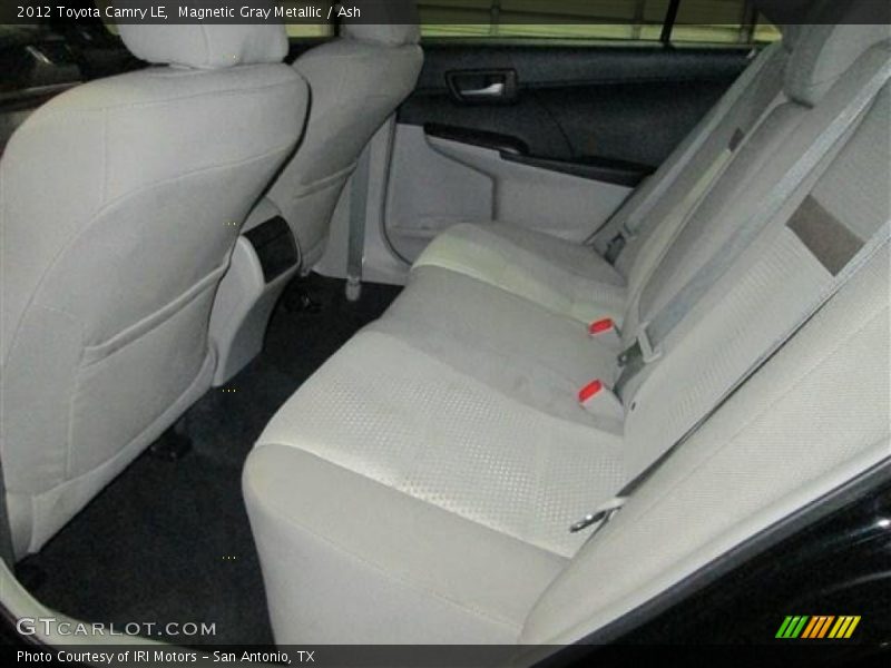 Magnetic Gray Metallic / Ash 2012 Toyota Camry LE