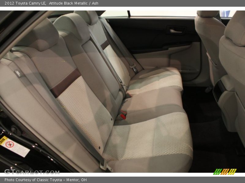 Attitude Black Metallic / Ash 2012 Toyota Camry LE