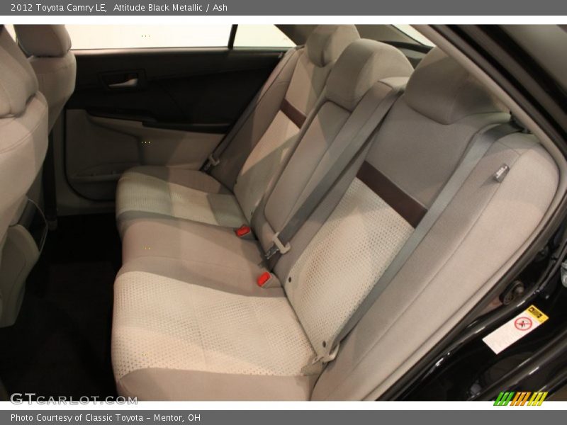 Attitude Black Metallic / Ash 2012 Toyota Camry LE