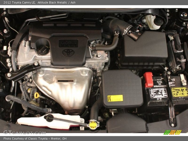 Attitude Black Metallic / Ash 2012 Toyota Camry LE
