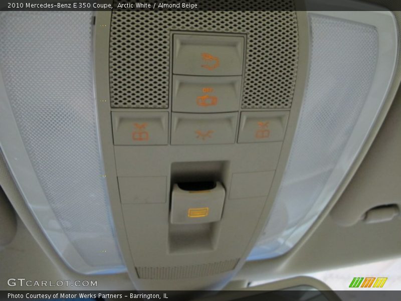 Arctic White / Almond Beige 2010 Mercedes-Benz E 350 Coupe