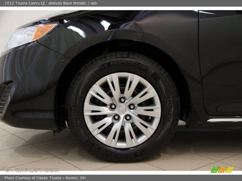 Attitude Black Metallic / Ash 2012 Toyota Camry LE