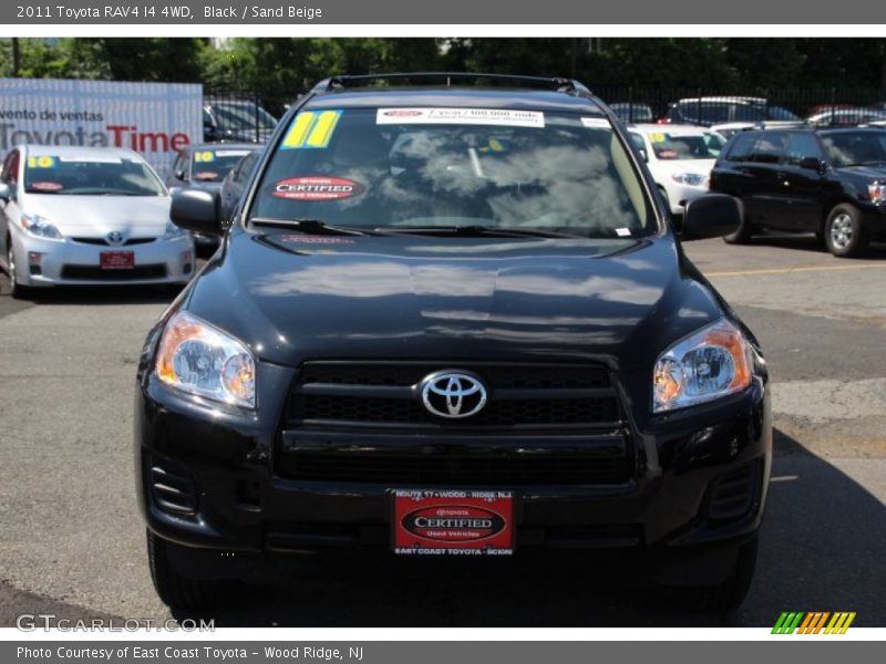 Black / Sand Beige 2011 Toyota RAV4 I4 4WD