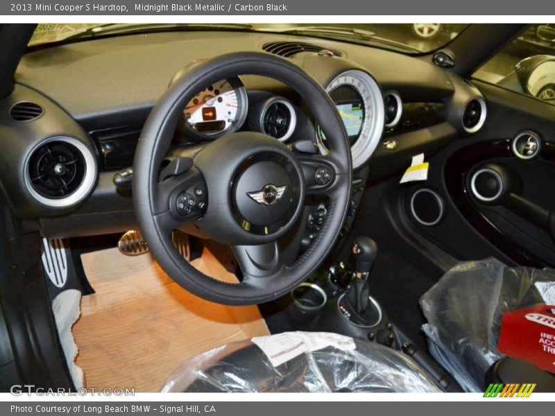Midnight Black Metallic / Carbon Black 2013 Mini Cooper S Hardtop