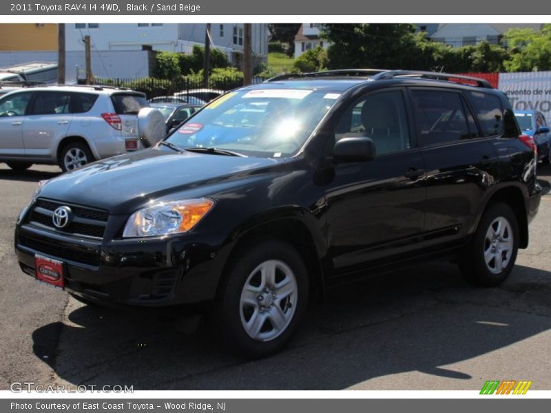 Black / Sand Beige 2011 Toyota RAV4 I4 4WD