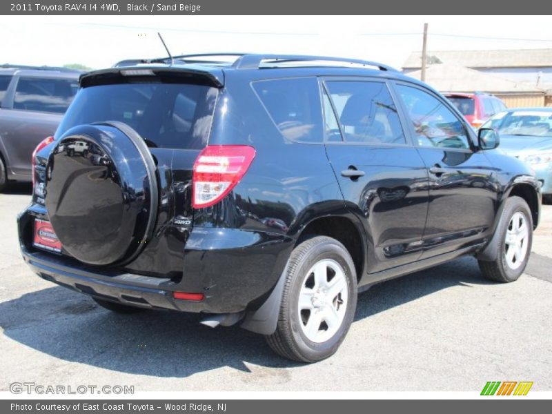 Black / Sand Beige 2011 Toyota RAV4 I4 4WD