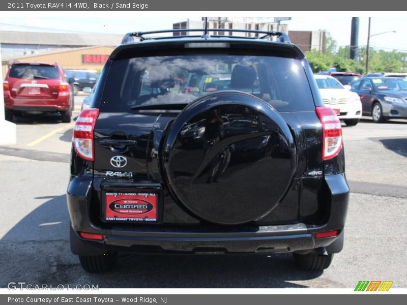 Black / Sand Beige 2011 Toyota RAV4 I4 4WD
